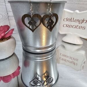 💥4 for $25💥 Laser-cut Earrings